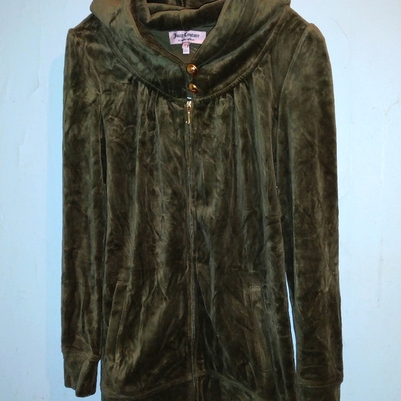Juicy Couture Tops - Juicy Couture Velour Hoodie